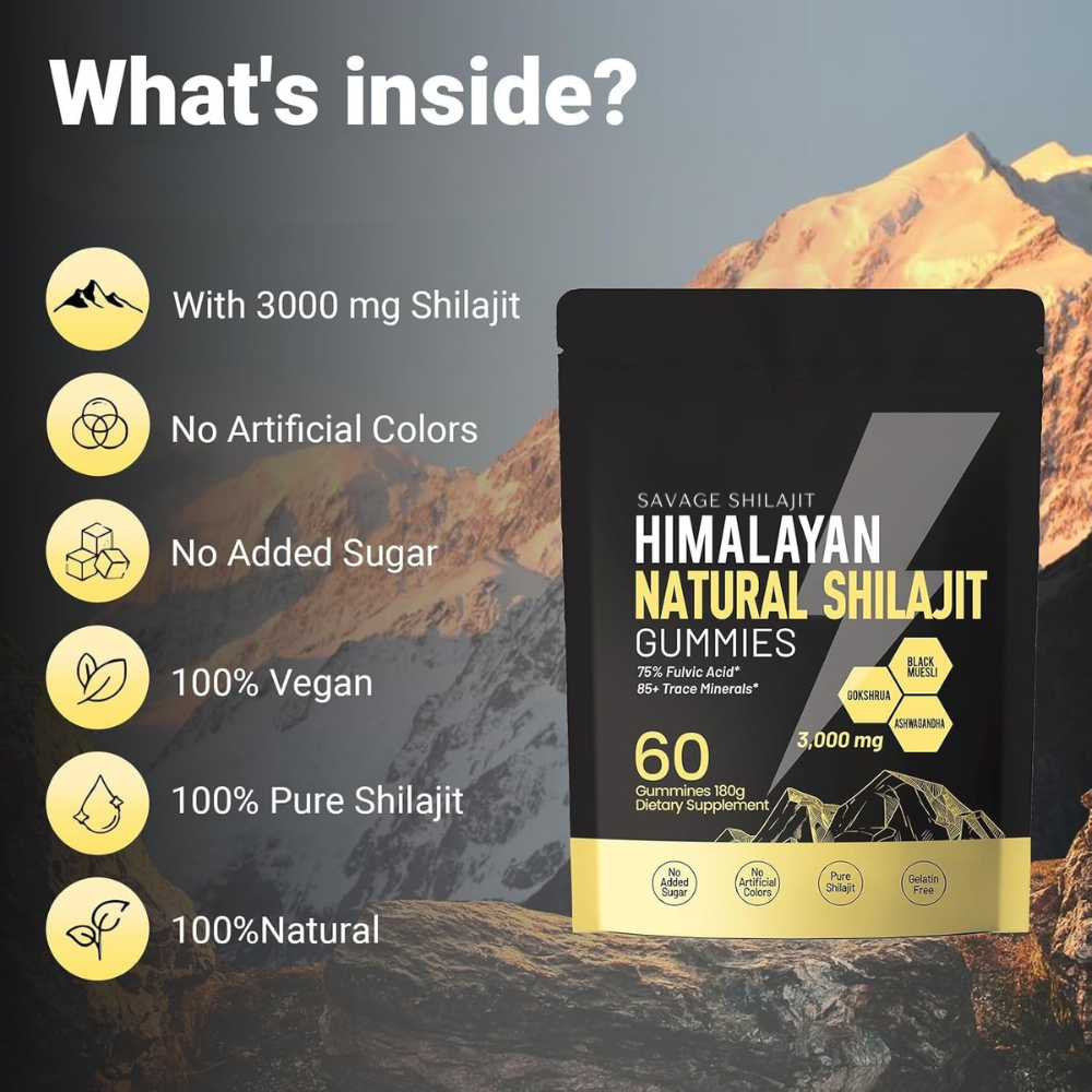 Shilajit Gummies